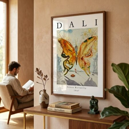 Πόστερ DALI - VENUS BUTTERFLY - Διασημοι Ζωγραφοι