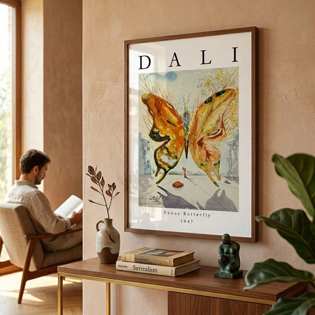 Πόστερ DALI - VENUS BUTTERFLY
