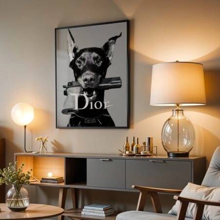 Πόστερ DIOR DOG - Ζωα