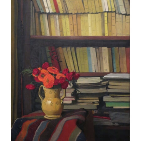 Πόστερ FELIX VALLOTTON - LA BIBLIOTHEQUE - Διασημοι Ζωγραφοι Sticky 3