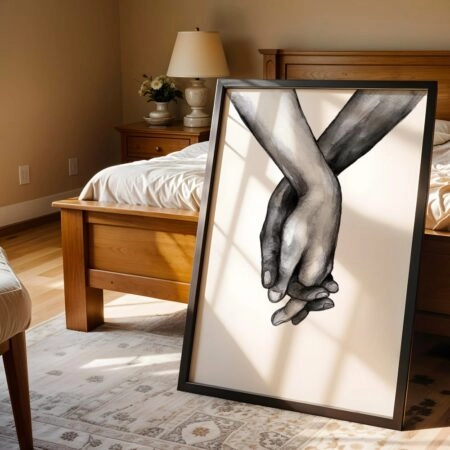 Πόστερ HOLDING HANDS - Abstract - Αφηρημένα