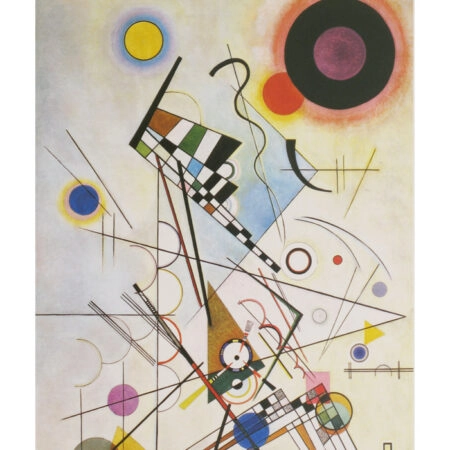 Πόστερ KANDINSKY - COMPOSITION No8 - Διασημοι Ζωγραφοι Sticky 7