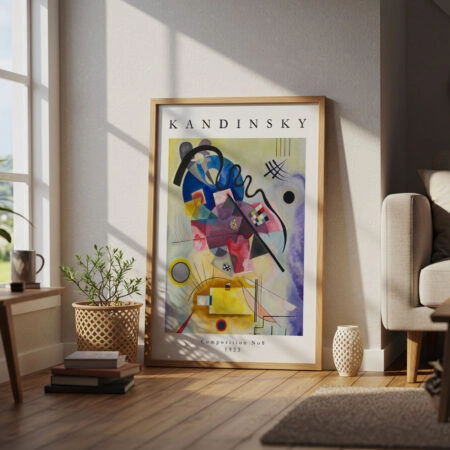 Πόστερ KANDINSKY - JAUNE ROUGE BLEU - Διασημοι Ζωγραφοι