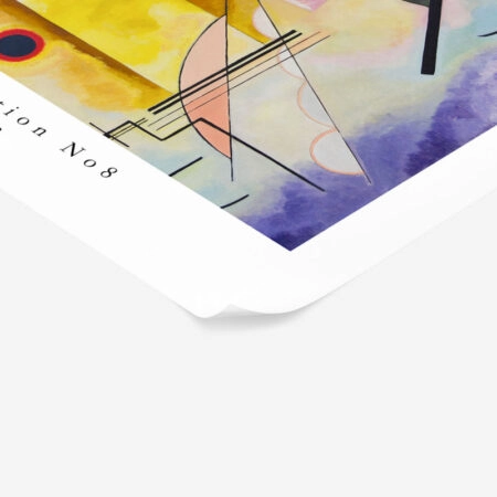 Πόστερ KANDINSKY - JAUNE ROUGE BLEU - Διασημοι Ζωγραφοι Sticky 2