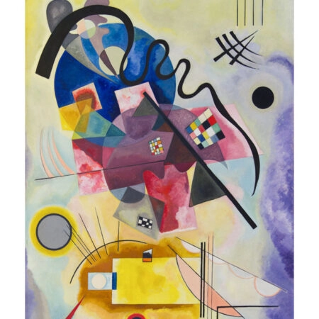 Πόστερ KANDINSKY - JAUNE ROUGE BLEU - Διασημοι Ζωγραφοι Sticky 3