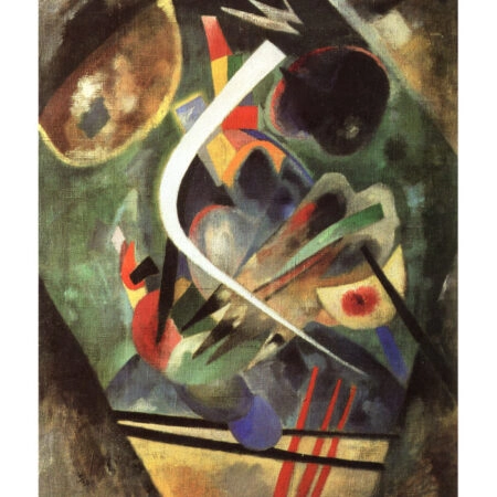 Πόστερ KANDINSKY - WHITE STROKE - Διασημοι Ζωγραφοι Sticky 3