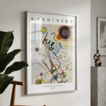 Πόστερ KANDINSKY - COMPOSITION No8 - Διασημοι Ζωγραφοι Sticky 2