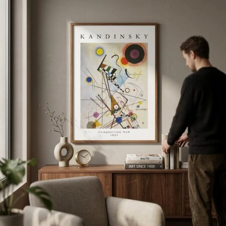 Πόστερ KANDINSKY - COMPOSITION No8 - Διασημοι Ζωγραφοι
