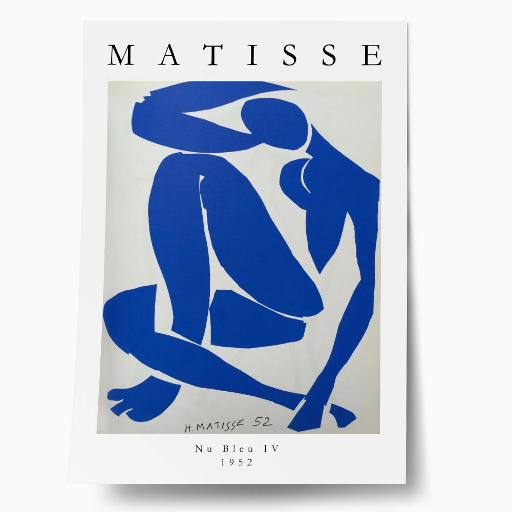 Πόστερ MATISSE - NU BLEU IV