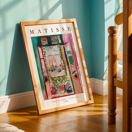 Πόστερ MATISSE - OPEN WINDOW, COLLIOURE - Διασημοι Ζωγραφοι Sticky 3