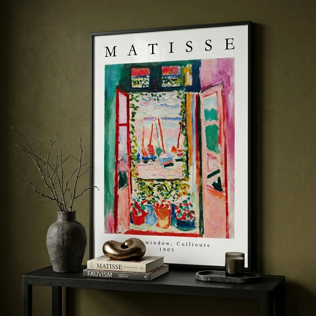 Πόστερ MATISSE - OPEN WINDOW, COLLIOURE