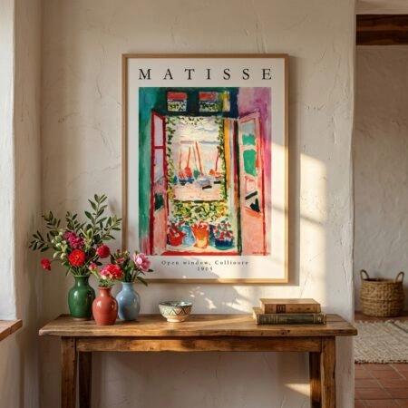 Πόστερ MATISSE - OPEN WINDOW, COLLIOURE