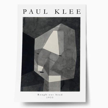 Πόστερ PAUL KLEE - ROUGH-CUT HEAD - Διασημοι Ζωγραφοι Sticky 1