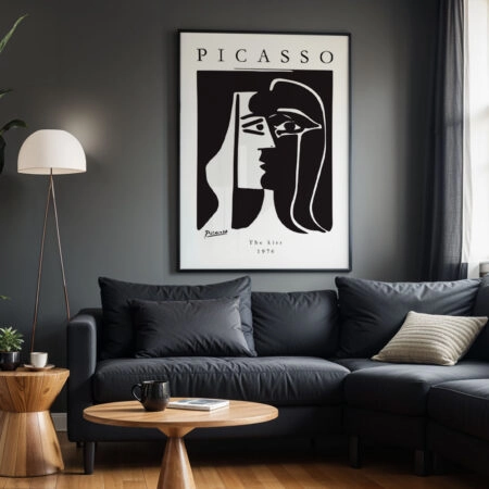 Πόστερ PICASSO - THE KISS - Διασημοι Ζωγραφοι