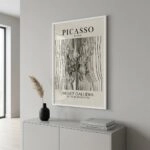 Πόστερ PICASSO - THE KISS LINEART