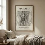 Πόστερ PICASSO - THE KISS LINEART