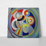Πίνακας σε καμβά ROBERT DELAUNAY - RHYTHM NO 1