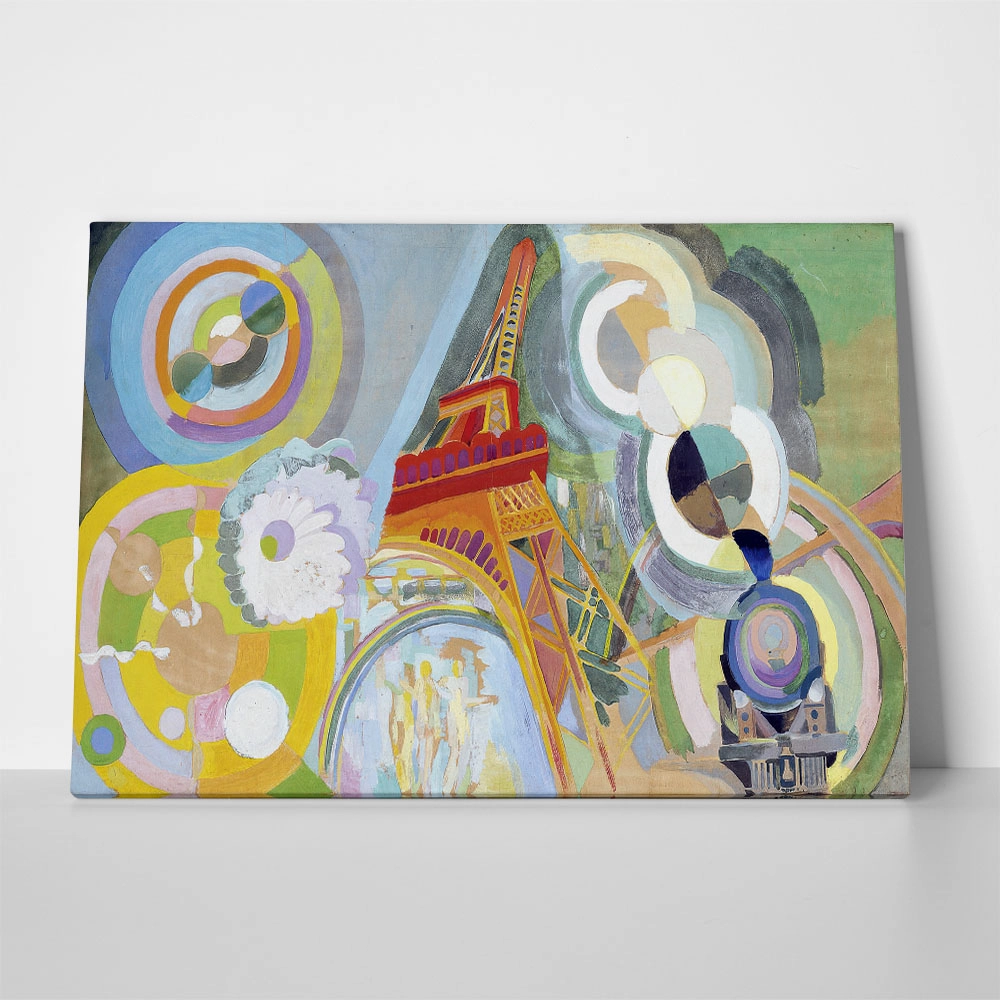 Πινακας σε καμβά ROBERT DELAUNAY - STUDY FOR AIR IRON WATER