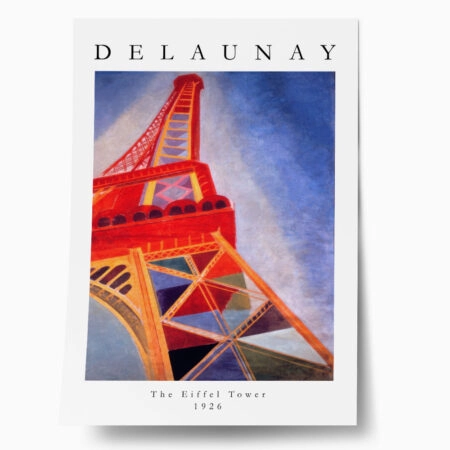 Πόστερ ROBERT DELAUNAY - THE EIFFEL TOWER - Πολεις - Χαρτες Sticky 1