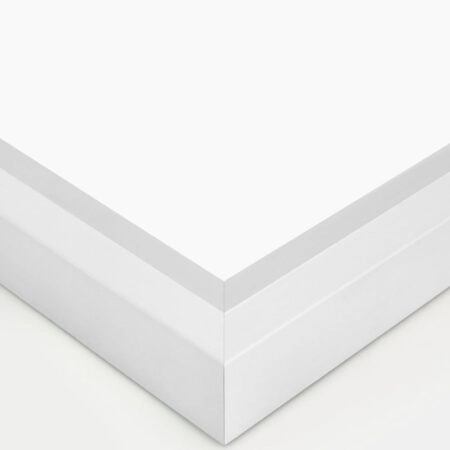 Κορνίζα ΣΚΟΤΙΑ 2,1cm ΛΕΥΚΟ ΜΑΤ - Κορνιζες custom Sticky 1