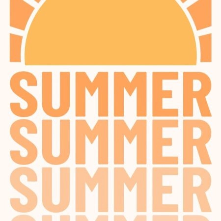 Πόστερ SUMMER SUMMER - Φρασεις - Κείμενο Sticky 3