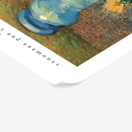 Πόστερ VAN GOGH - VASE WITH DAISIES AND ANEMONES - Posters Sticky 2