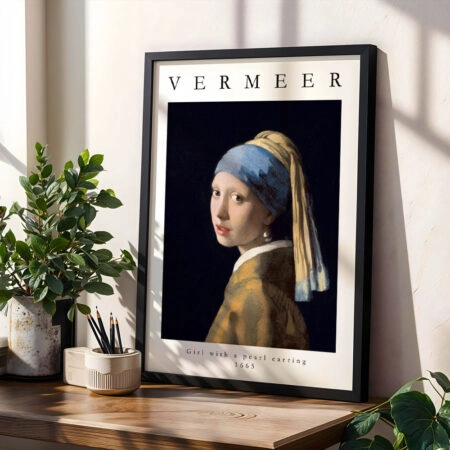 Πόστερ VERMEER - GIRL WITH A PEARL EARRING - Διασημοι Ζωγραφοι