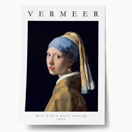 Πόστερ VERMEER - GIRL WITH A PEARL EARRING - Διασημοι Ζωγραφοι Sticky 1