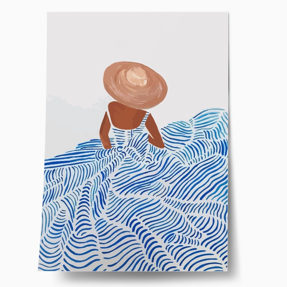 Πόστερ WAVES SUMMER DRESS
