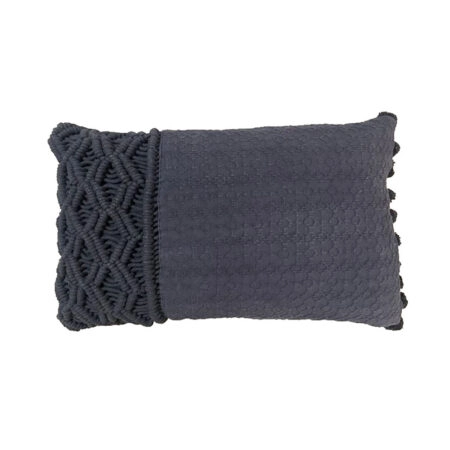 AL MANO ΔΙΑΚΟΣΜΗΤΙΚΟ ΜΑΞΙΛΑΡΙ 45x45x5 ΒΑΜΒΑΚΙ ΜΑΥΡΟ POLYESTER - Διακοσμητικά Μαξιλάρια