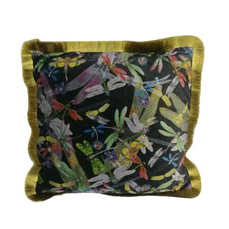 DRAGONFLIES ΔΙΑΚΟΣΜΗΤΙΚΟ ΜΑΞΙΛΑΡΙ 45x45 POLYESTER ΠΟΛΥΧΡΩΜΟ - Διακοσμητικά Μαξιλάρια