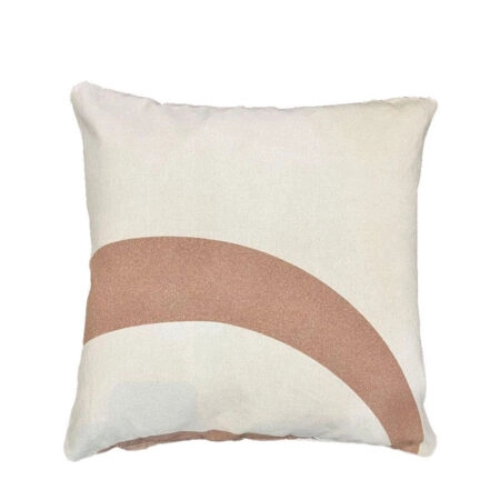 MAYRA A ΔΙΑΚΟΣΜΗΤΙΚΟ ΜΑΞΙΛΑΡΙ 45x45 ΒΑΜΒΑΚΙ ΜΠΕΖ POLYESTER - Διακοσμητικά Μαξιλάρια