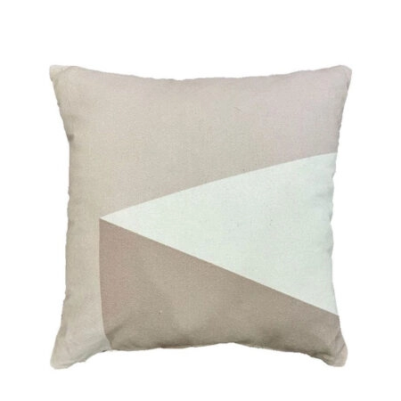 MAYRA C ΔΙΑΚΟΣΜΗΤΙΚΟ ΜΑΞΙΛΑΡΙ 45x45 ΒΑΜΒΑΚΙ ΜΠΕΖ POLYESTER - Διακοσμητικά Μαξιλάρια