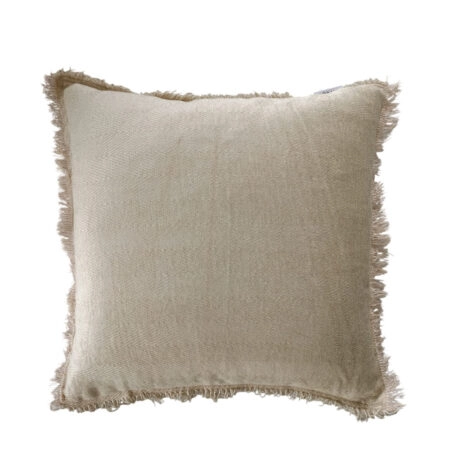 BELUD ΔΙΑΚΟΣΜΗΤΙΚΟ ΜΑΞΙΛΑΡΙ 45x45 ΥΦΑΣΜΑ ΜΠΕΖ POLYESTER - Διακοσμητικά Μαξιλάρια