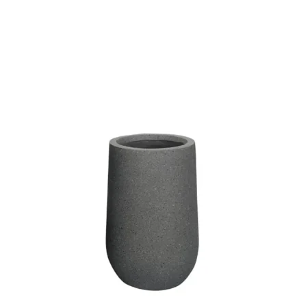 ΚΑΣΠΩ FIBER CLAY ΓΚΡΙ ΓΡΑΝΙΤΗ ΨΗΛΟ ΣΤΡΟΓΓΥΛΟ ΜΙΚΡΟ - Φ26x45cm - Κασπω