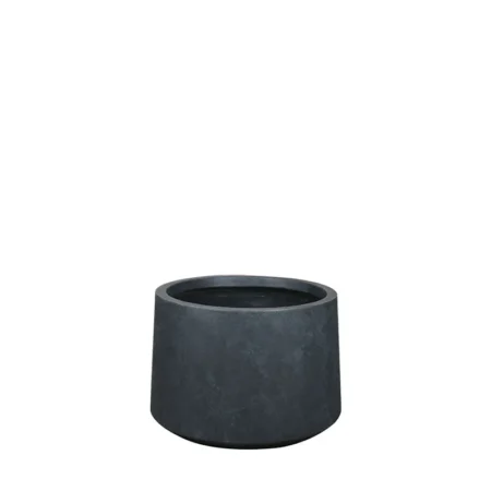ΚΑΣΠΩ FIBERCLAY XSMALL ΜΑΥΡΟ-ΜΑΡΜΑΡΙ ΚΩΝΙΚΟ - Φ23x16cm - Κασπω