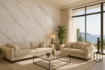 PVC Panel τοιχου 122cm x 280cm x 2,8mm CARRARA BIANCO 101