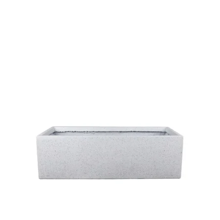 ΖΑΡΝΤΙΝΙΕΡΑ FIBERCLAY MEDIUM ΛΕΥΚΟ ΓΡΑΝΙΤΗ ΟΡΘΟΓΩΝΙΟ - 70x25x23cm - Κασπω