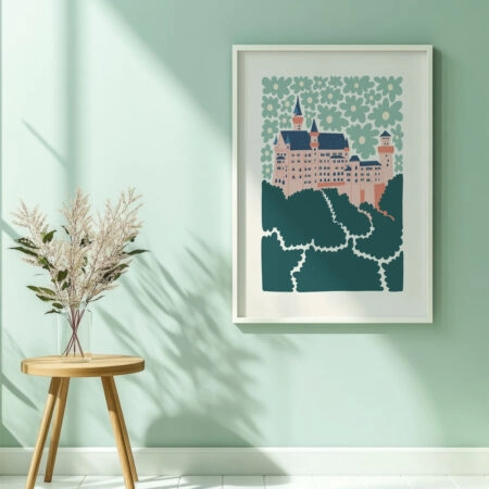 Πόστερ ABSTRACT ALPS CASTLE - Posters