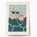 Πόστερ ABSTRACT ALPS CASTLE
