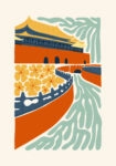 Πόστερ ABSTRACT BEIJING FORBIDDEN CITY