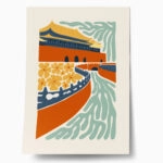 Πόστερ ABSTRACT BEIJING FORBIDDEN CITY