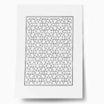 Πόστερ ABSTRACT BLACK AND WHITE GEOMETRY