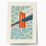 Πόστερ ABSTRACT BROOKLYN BRIDGE
