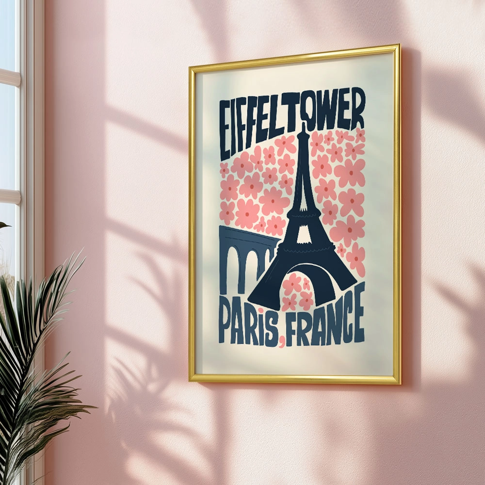 Πόστερ ABSTRACT EIFFEL TOWER