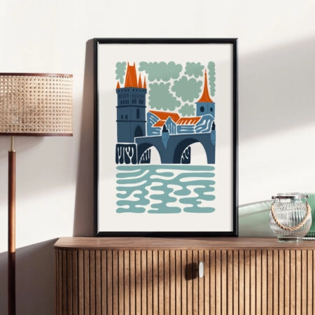 Πόστερ ABSTRACT LONDON BRIDGE - Πολεις - Χαρτες