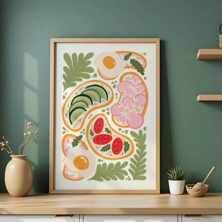 Πόστερ ABSTRACT MEAL - Food & Drink