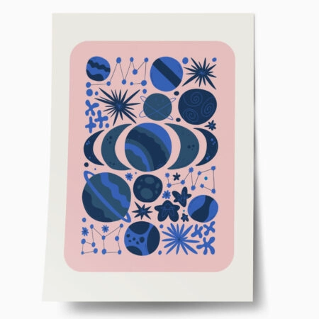 Πόστερ ABSTRACT SPACE 2 - Abstract - Αφηρημένα Sticky 1