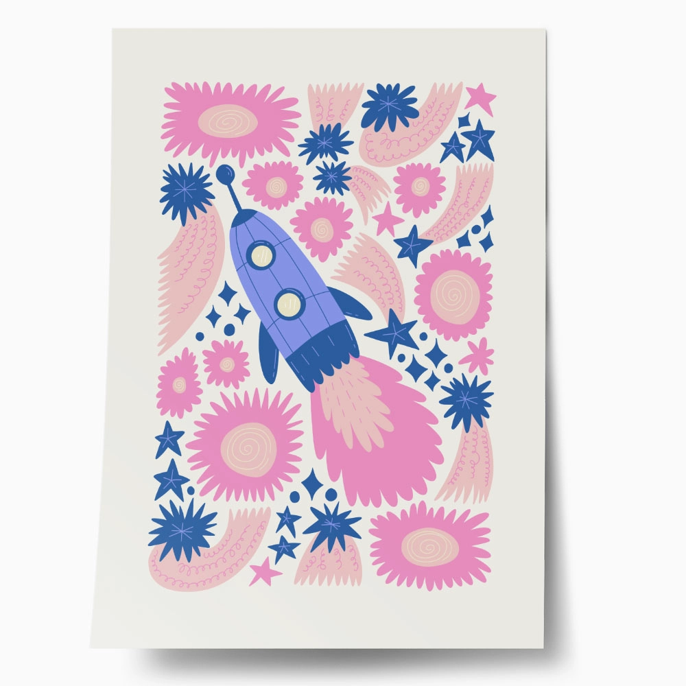 Πόστερ ABSTRACT SPACESHIP 2