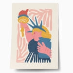 Πόστερ ABSTRACT STATUE OF LIBERTY